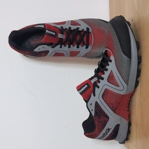 Reebok Dirtkicker Trail II Running Shoes Sneakers Red/Grey